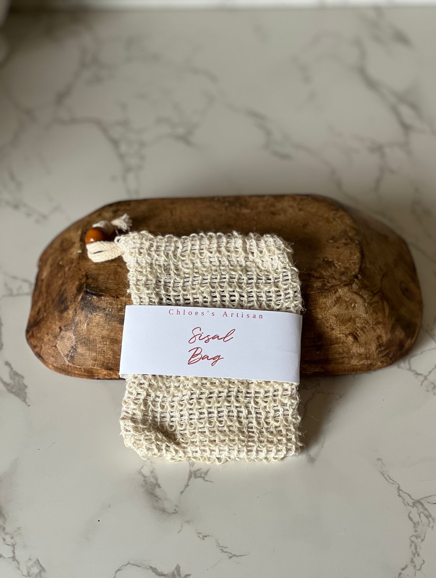 Sisal Soap Exfoliating Bag