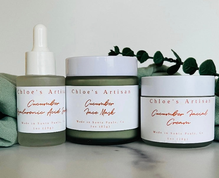 Cucumber Facial Set