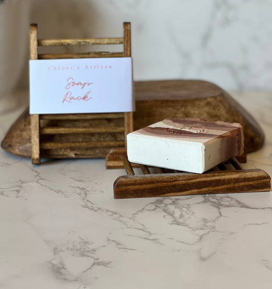 Bamboo Soap Rack
